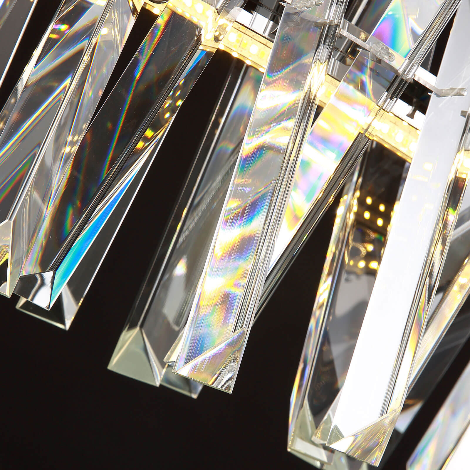 S-shaped Crystal Chandelier