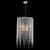 Linear Round Crystal Chandelier