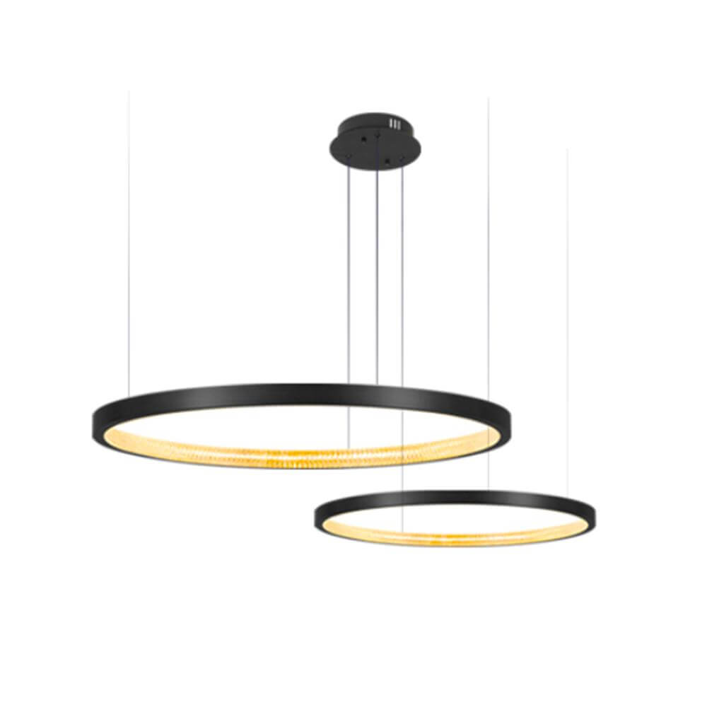 Circular LED Rings Chandelier