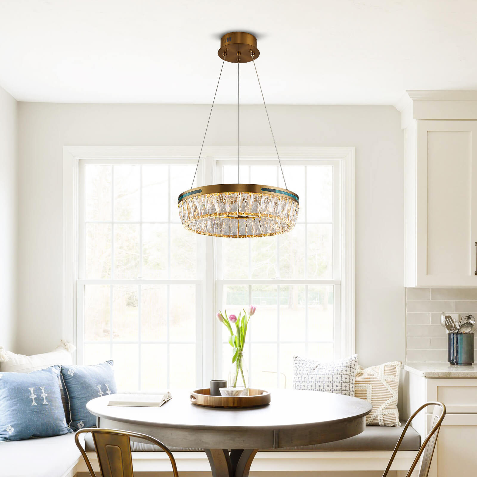 MOOONI-Drum-Gold-Crystal-Chandelier-Living-Room