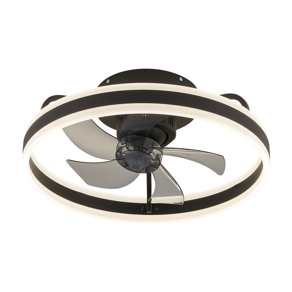 Contemporary 360° Rotatable Circle Acrylic Fandelier