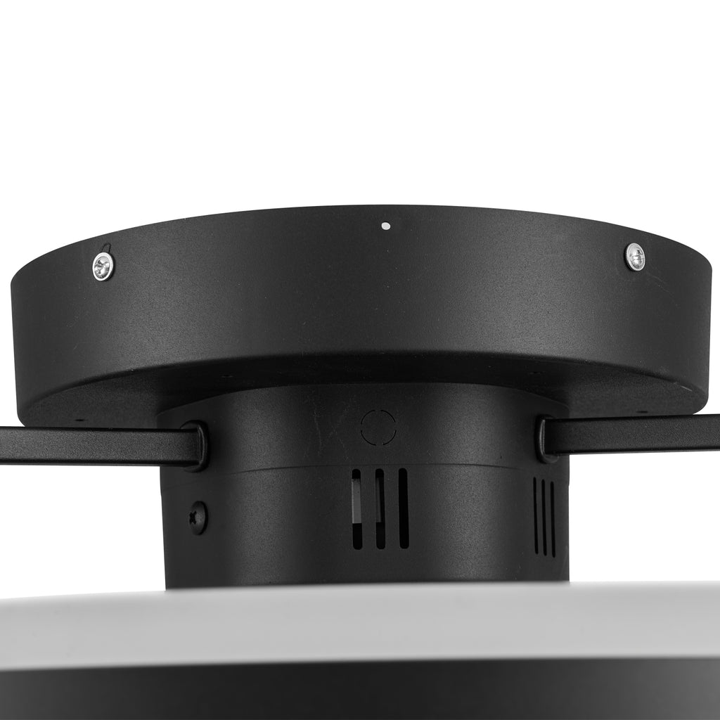 Contemporary 360° Rotatable Circle Acrylic Fandelier