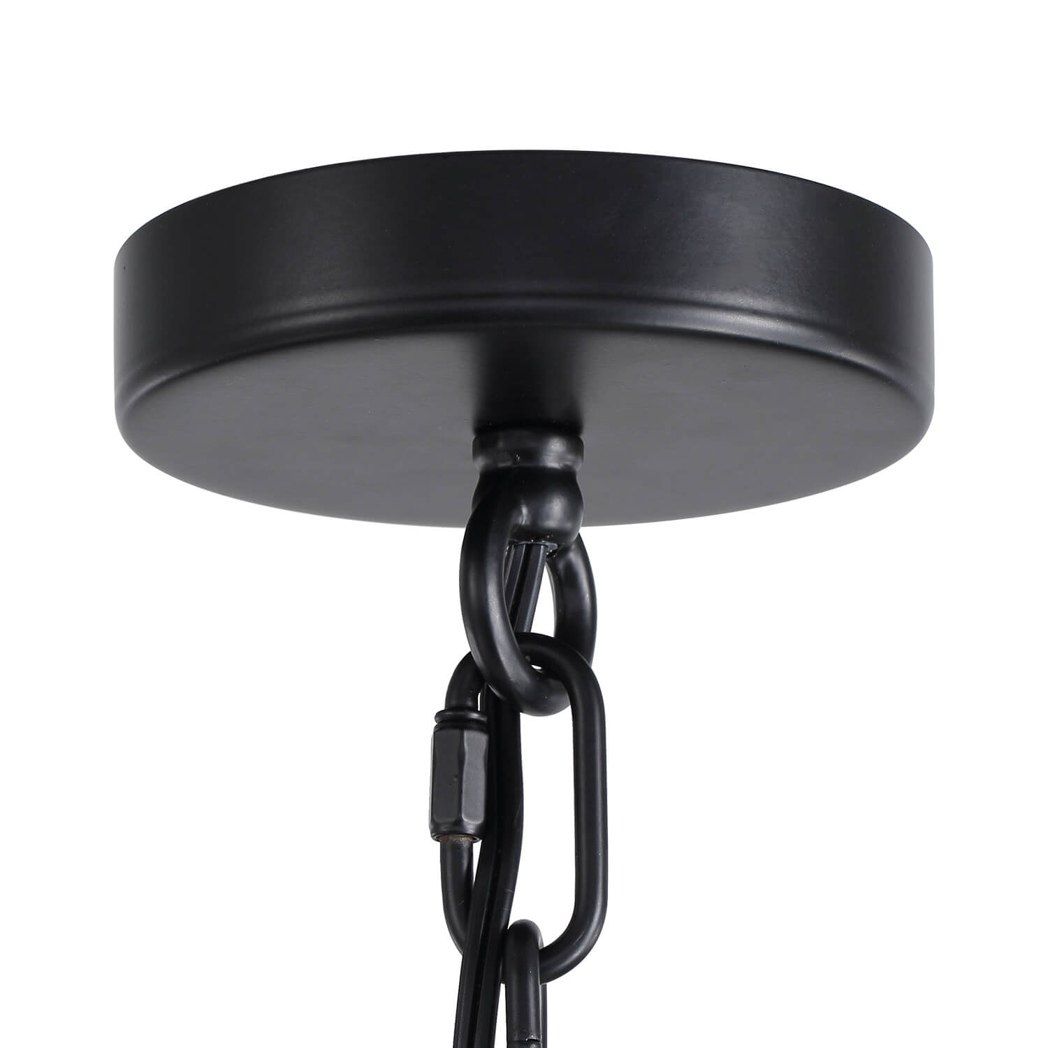 Moooni® Black Farmhouse Iron Caged Pendant Light