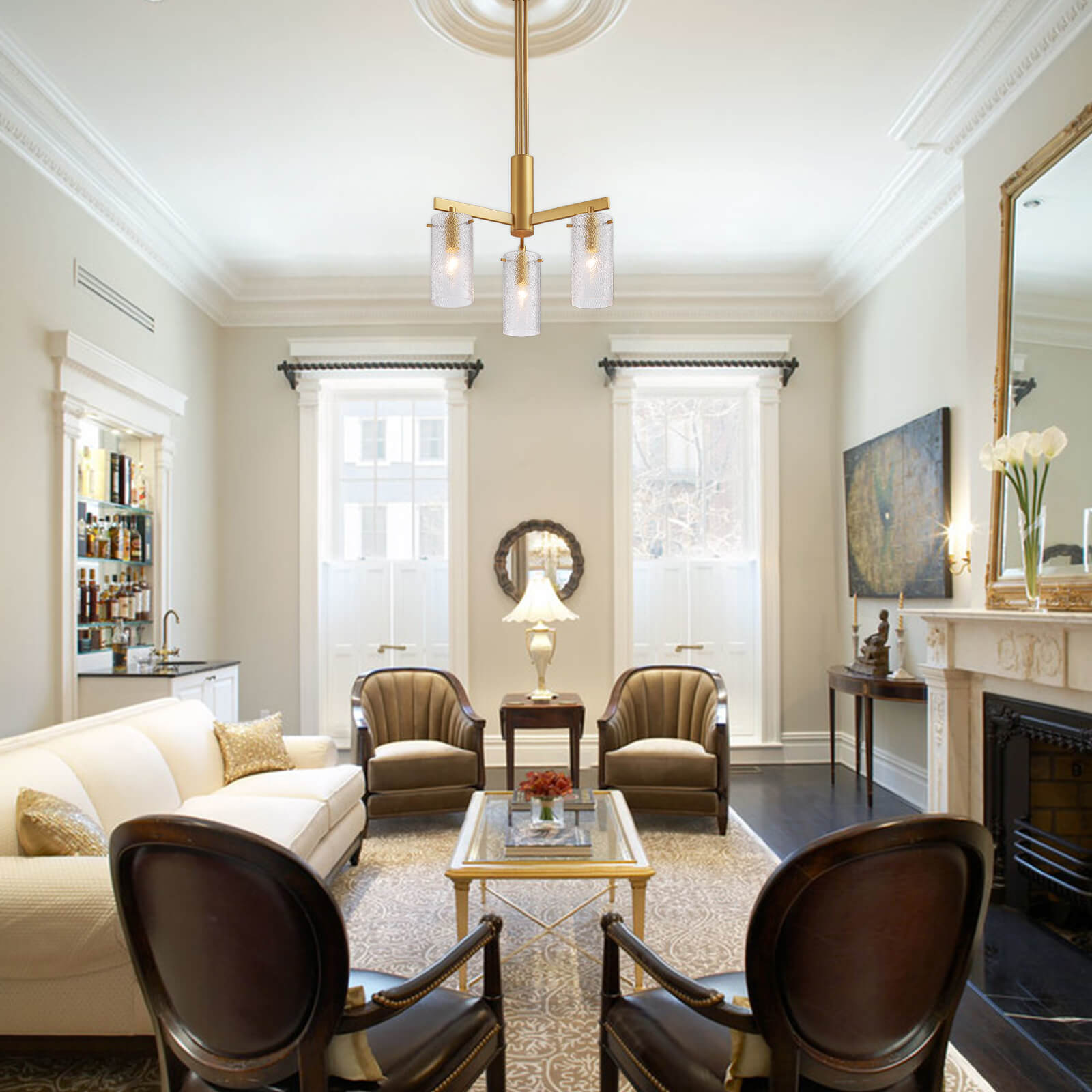 MOOONI-Gold-Crystal-Chandeler-3-Lights-Living-Room