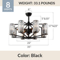 Chicago Wheel | 2023-Edition Decorative Luxury Mid-Century Modern Chandelier
