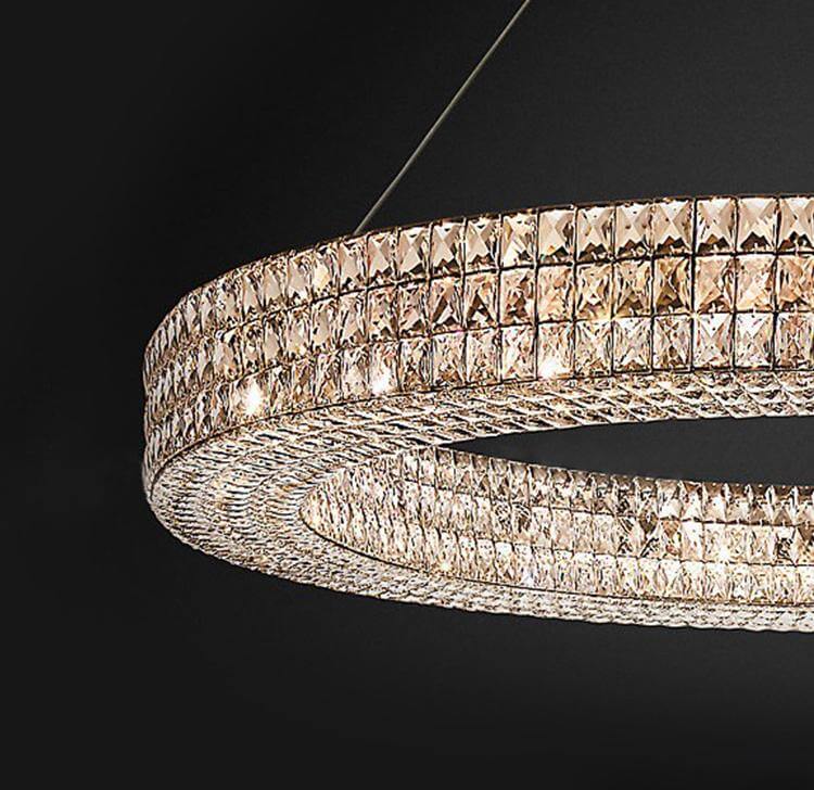 Modern-Gold-Three-Tloors-Ring-Crystal-Chandeler-Shape