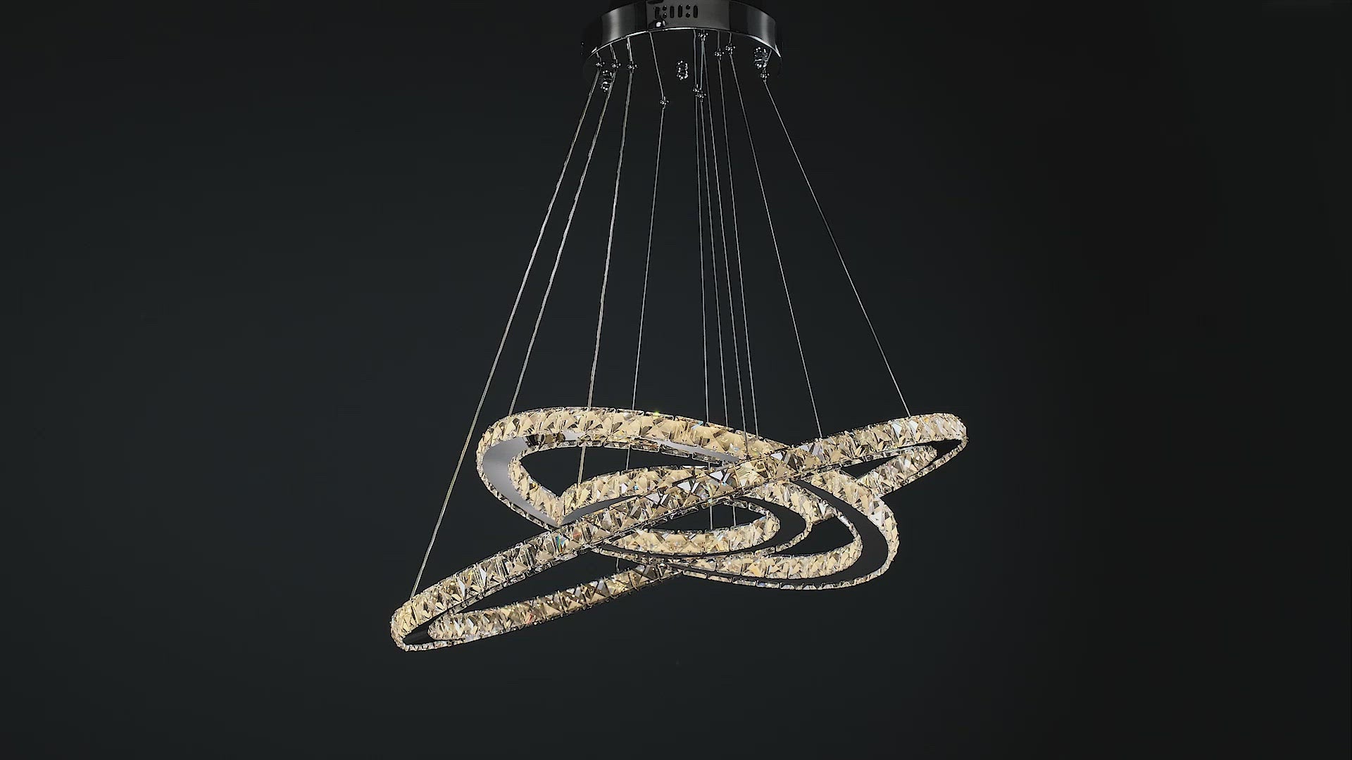 Modern-Chrome-Multiple-Rings-Galaxy-Ring-Crystal-Chandelier