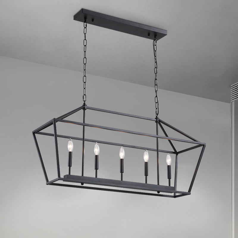 Rustic Iron Handmade 5 Lights Chandelier