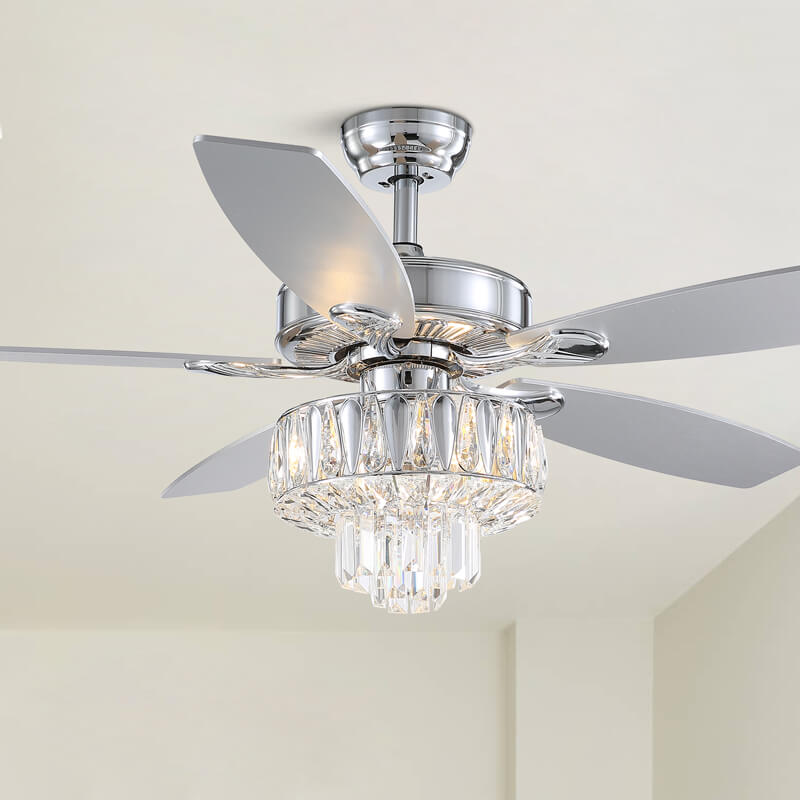 MOOONI-Ceiling-Fan-Light-Chrome- Fourdrinier-Crystal-Fandelier-51“