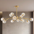 12 Lights Sputnik Globe Crystal Chandelier