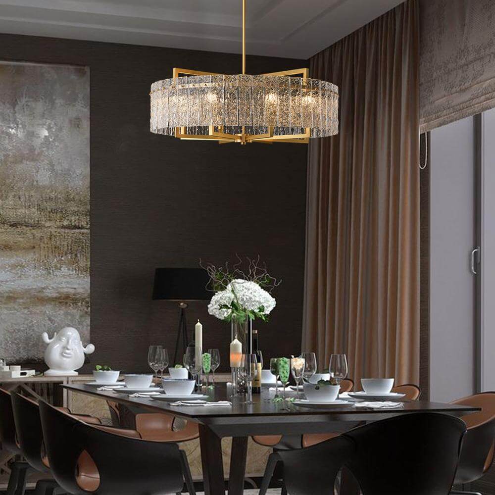 Vintage-Gold-Drum-Crystal-Chandelier