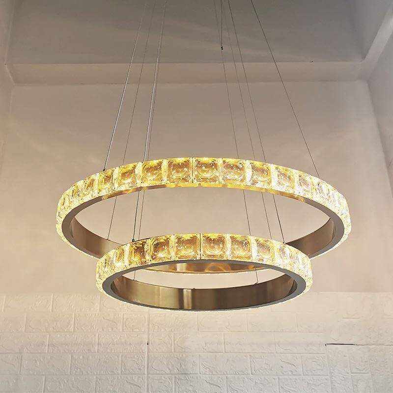 Modern-Gold-2-Rings-Crystal-Chandeler