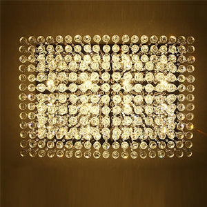 Double Layers Crystal Chandelier