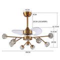 MOOONI-Ceiling-Fan-Chandelier-Vintage-Bronze-Sputnik-Crystal -Fandelier-9-Lights-Size