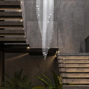 Modern Raindrop Crystal Chandelier